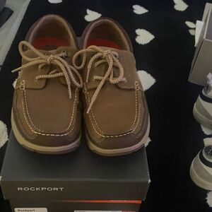 Rockport Brown Leather Loafers